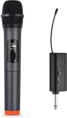 Adiohub UHF Wireless Microphone System with Handheld Transmitter Receiver 500-950MHz Microphone