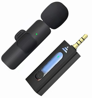 WRADER K35 Single User 3.5mm Wireless Collar Mic for Mobiles Camera Laptop & Desktop Microphone