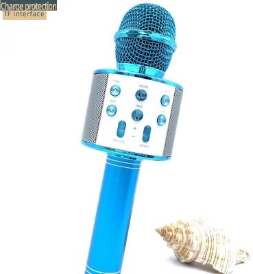 Bygaura A421_WS858 LATEST MICROPHONE Wireless MIC COLOR MAY VARY (PACK OF 1) Microphone