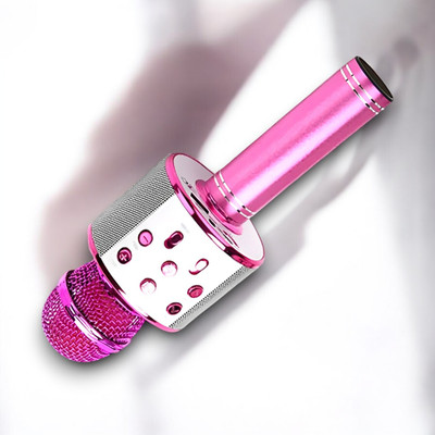Sagaft X540 Wireless Singing Ws-858 Mike Multi-function Bluetooth Karaoke Mic Microphone