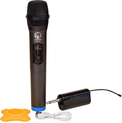 KH Wireless Microphone with Receiver Cordless Handheld Mic System Microphone