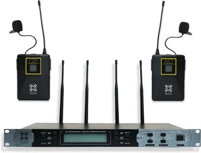 Xtreme Acoustics XAX02B UHF Dual Channel Professional Wireless Microphone System Microphone