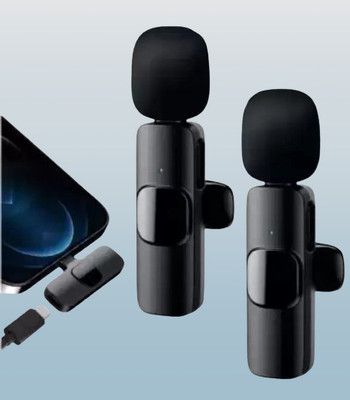3BAAN A46 K9 ProfessionalInterview Mic iOS/Android Black(Pack of 1) Microphone