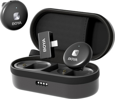 BOYA Omic-U With Charging Case USB-C Wireless Lapel Podcast Microphone Microphone