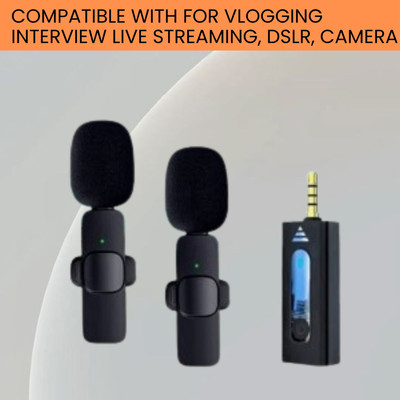 GUGGU K35 (Wireless Microphone)Bluetooth Collar Micfor YouTub/Live Stream/VloggingP219 Microphone
