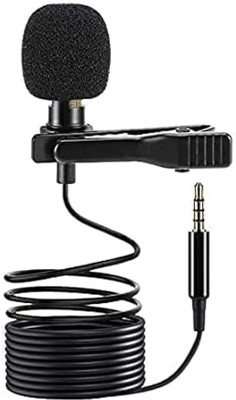 Bonafide Professional Collar Mic for Recording, Omnidirectional with Easy Clip On System Microphone