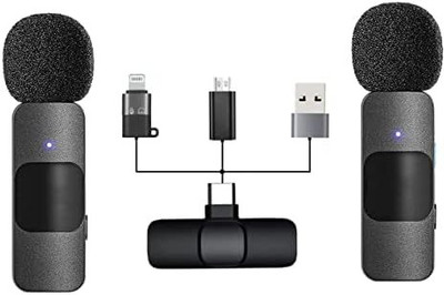 IMMUTABLE k9 mic Wireless Mic for Devices Microphone bvc16 Microphone