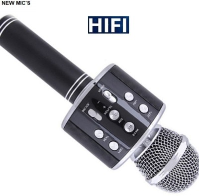 jorugo S762 ADVANCE WS858_Bluetooth Karaoke Mic with in built speaker(pack of 1) Microphone