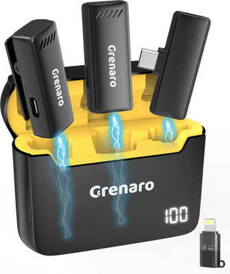 Grenaro Mic for YouTube , S13 Noise Reduction Wireless Microphone for YouTubers Microphone
