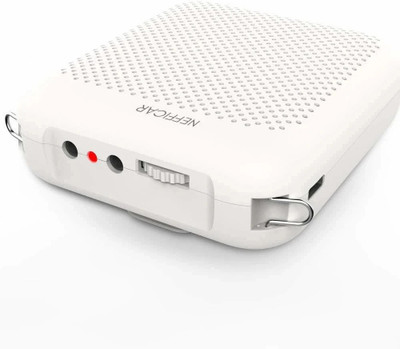 Nefficar N358 Portable 4000mAH Rechargeable Voice Amplifier with Wired Microphone Headset & Waistband, Personal Mic and Speaker for Teachers & Doctors Microphone