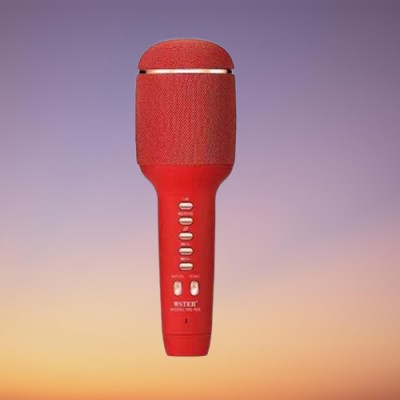 Bydye A325 WS-900 Ultra Karaoke Microphone Speaker Color May very (Pack of 1) Microphone