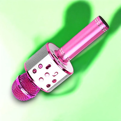 Sagaft X488 Wireless Singing Ws-858 Mike Multi-function Bluetooth Karaoke Mic Microphone