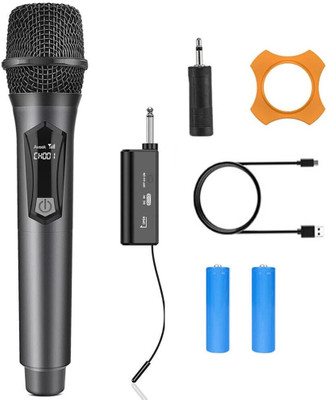 Mocking Bird Karaoke Microphone UHF Wireless karaoke Cordless Transmitter/Receiver Dynamic Microphone