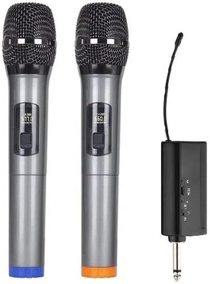 KH 2 UHF Wireless Microphone Handheld Mic with Receiver 1/4 Output for Conference/Weddings Microphone