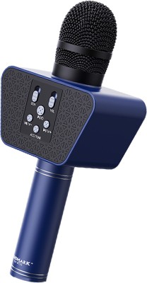 Landmark Karaoke BT-55 Mic, Microphone & Inbuilt 1 Bluetooth Speaker - Blue Microphone