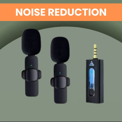 GUGGU K35 (Wireless Microphone)Bluetooth Collar Micfor YouTub/Live Stream/VloggingP387 Microphone