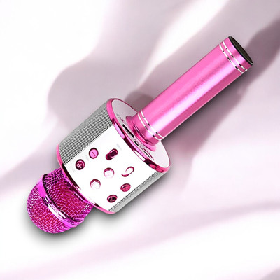Nilesawar X592 Wireless Singing Ws-858 Mike Multi-function Bluetooth Karaoke Mic Microphone