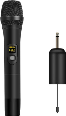 KH Wireless Microphone, UHF Metal Dynamic Handheld Karaoke Mic Microphone