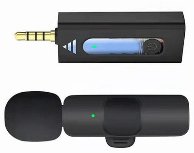 MOOZMOB 3.5mm Mic for Youtube Video Recording ASMR Podcast Live Videos and Vlog Collar Microphone