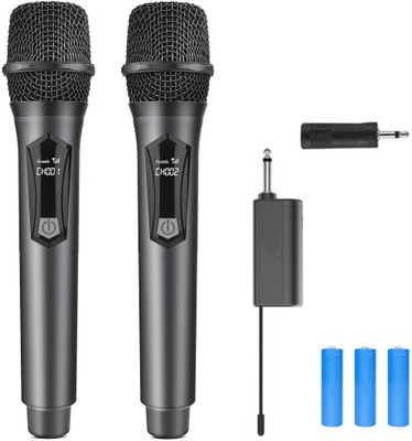 Mocking Bird Wireless Microphone with Cordless Receiver Handheld Karaoke Mic for Youtubers Microphone