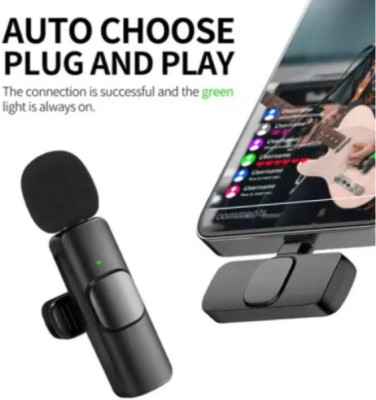 FRONY HX_K8 Wireless Mic for Type-C Android Cell Phone,Tablets & iPhone WIRELESS Microphone