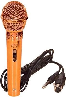 KH Handheld Dynamic Wired XLR Microphone (Multicolor) with On and Off Switch Microphone