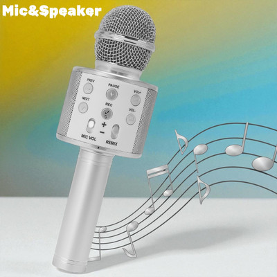Sagaft X1095 Wireless Portable Karaoke Mic for Singing Anywhere Microphone