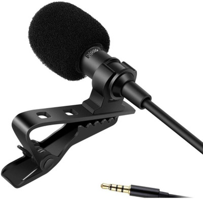 Fgkitoflex 3.5mm Collar Mic / Clip Mic / Lapel Mic for Video and Singing. Microphone Microphone