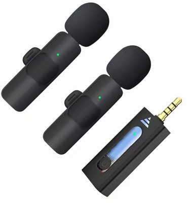 DigiClues Wireless Lavalier Microphone Compatible for DSLR/Camera/Speaker Microphone