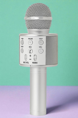 Sagaft X606 Portable Karaoke Speaker Mic – Wireless Bluetooth Microphone for Singing Microphone