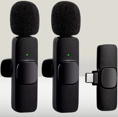 3BAAN R470 K9 Wireless Professional Interview/Vlogging Reduction (Pack of 1) Microphone