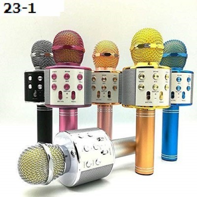 Jocoto AR398(WS858) PRO MICROPHONE Handheld MIC& SPEAKERCOLOR MAY VARY(PACK OF 1) Microphone