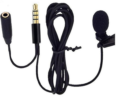 KH 2 in 1 Professional Grade Lavalier Lapel Microphone Microphone