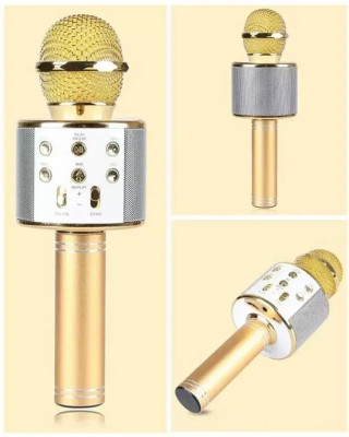 Stybits X38 Wireless Singing Ws-858 Mike Multi-function Bluetooth Karaoke Mic Microphone