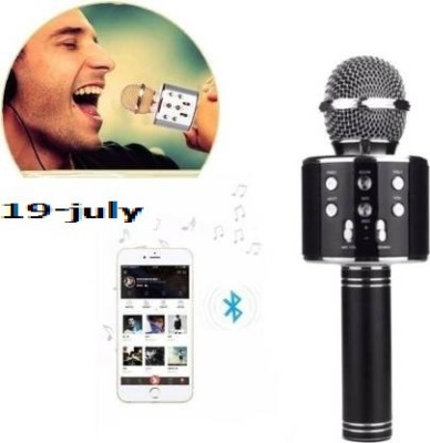 Bashaam AR515(WS858) ULTRA WIRLESS Handheld MIC& SPEAKERCOLOR MAY VARY(PACK OF 1) Microphone