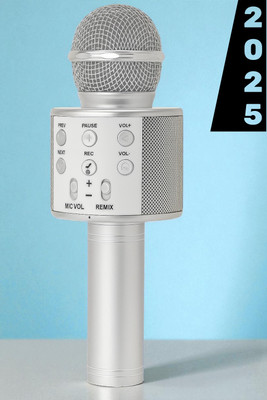 Sagaft X218 Wireless Bluetooth Singing Microphone with Mic Volume & Remix Control Microphone