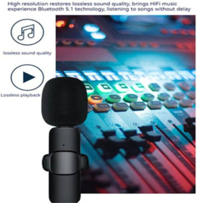 GUGGU KL83-MIC119-K35 Collar Interview Live Streaming YouTube Compatible Microphone Microphone