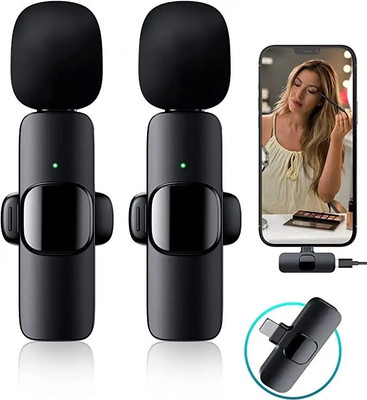 MOBONE K9 2 in 1Plug-and-Play Wireless Pro Dual Microphone Microphone