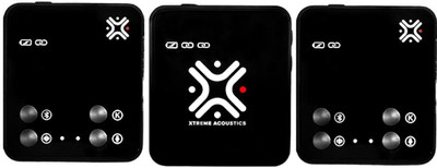 Xtreme Acoustics Dual Channel Wireless Universal Lavalier, Audio/Video Recording Microphone