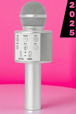 Sagaft X104 Bluetooth Singing Microphone with Speaker Handheld Karaoke Mic for Parties Microphone