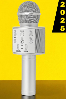 Stybits X99 Karaoke Mic with Built-in Bluetooth Speaker – Portable & Rechargeable Microphone