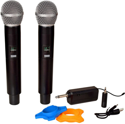 KH Wireless Microphone Handheld Microphone Wireless with Rechargeable Receiver Microphone