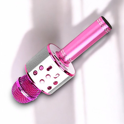 Nilesawar X516 Wireless Singing Ws-858 Mike Multi-function Bluetooth Karaoke Mic Microphone