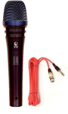 KH Dynamic Wired Microphone Super cardioid, On/Off with Mic Clip (WITH CABLE) Microphone