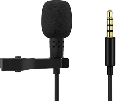 RODZ Dynamic Lapel Collar Mic Voice Recording Filter Microphone for Singing Microphone