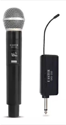 Adiohub UHF Karaoke Dynamic Wireless Mic – Single Handheld Mic with Type‑C Receiver Microphone