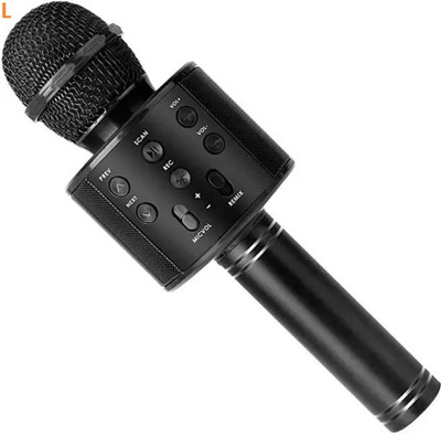 Stybits A1493 WS858 Heavy Quality 8 Hours play time(KARAOKE MIC WITH SPEAKER) Microphone