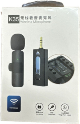 YAROH CKE-K35 Pro Wireless Lavalier Lapel Microphone Recording Mic Microphone
