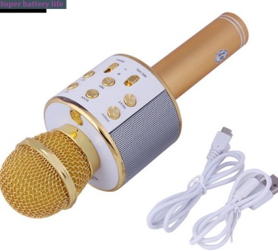 Bygaura J4 MAX(WS858) HandheldSpeaker&Mic Color may vary (Pack of 1) Microphone