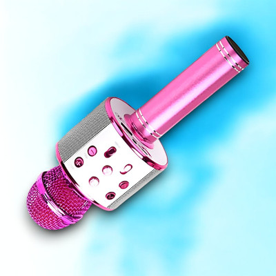 Nilesawar X138 Wireless Singing Ws-858 Mike Multi-function Bluetooth Karaoke Mic Microphone